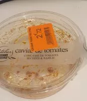 Mängden socker i Caviar de tomates