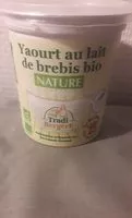 Mängden socker i Yaourt au lait de brebis bio Nature