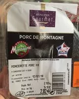 Mängden socker i Mincerettes de porc