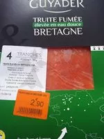 Mängden socker i Truite fumée