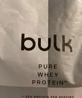 Mängden socker i Pure whey protein