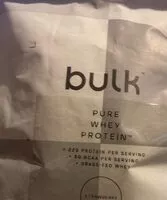 Mängden socker i Bulk Whey Protein Strawberry