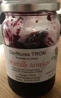 Mängden socker i Confiture de myrtille sauvage