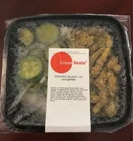 Mängden socker i Colombo de porc, riz, courgettes
