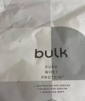 Mängden socker i Pure whey protein chocolate peanut