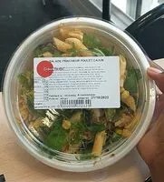Mängden socker i Salade fraîcheur poulet cajun
