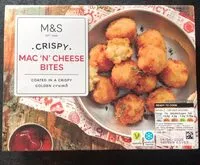 Mängden socker i Crispy Mac ‘N’ Cheese Bites