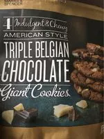 Mängden socker i Giant cookies triple belgian chocolate