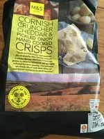 Mängden socker i Cornish Cruncher Cheddar & Pickled Onion Hand Cooked