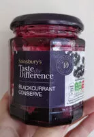 Mängden socker i blackcurrant conserve
