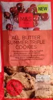 Mängden socker i All Butter Summer Trifle Cookies