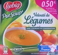 Mängden socker i Pur Soup' Velouté de légumes