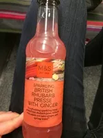 Mängden socker i British Rhubarb Presse With Ginger