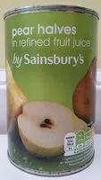 Mängden socker i Pear Halves