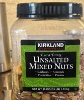 Mängden socker i Kirkland  unsalted mixed nuts