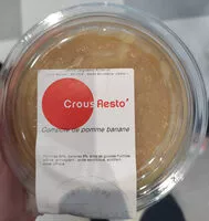 Mängden socker i Compote de pomme banane