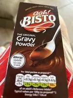 Mängden socker i Bisto gravy powder