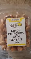 Mängden socker i Lemon pistachios with sea salt