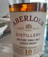 Mängden socker i Aberlour  10 ans