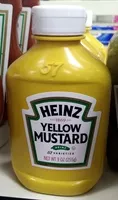 Mängden socker i Yellow Mustard