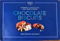 Mängden socker i Chocolate biscuits