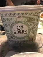 Mängden socker i 0% Fat Greek style yogurt