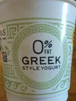 Mängden socker i 0% fat greek style yogurt