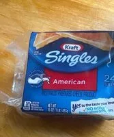 Mängden socker i American cheese singles