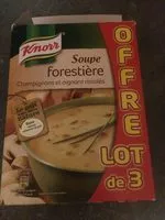 Mängden socker i Soupe forestiere