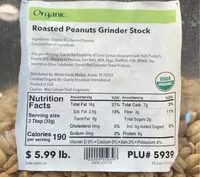 Mängden socker i Whole foods peanut butter