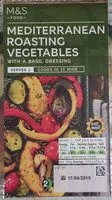 Mängden socker i Mediterranean Roasting Vegetables
