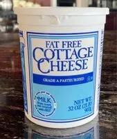 Mängden socker i Fat Free Cottage Cheese