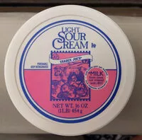 Mängden socker i Light sour cream