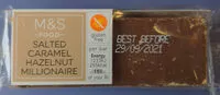 Mängden socker i Salted Caramel Hazelnut Millionare