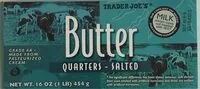 Mängden socker i Salted Butter Quarters