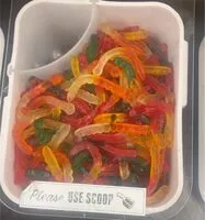 Mängden socker i Gummi Worms