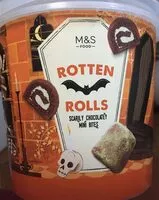 Mängden socker i Rotten rolls