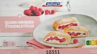 Mängden socker i Quark-Himbeer Strudelstücke