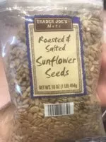 Mängden socker i Roasted & Salted Sunflower Seeds