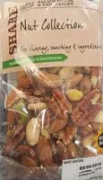 Mängden socker i Natural Nut Collection