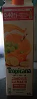 Mängden socker i Tropicana douceur du matin