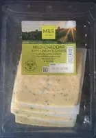 Mängden socker i Mild Cheddar with Onions & Chives