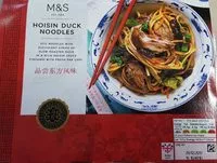 Mängden socker i Hoisin duck noodles