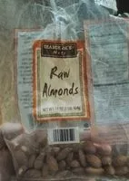 Mängden socker i Raw Almonds