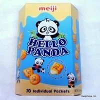 Mängden socker i Hello panda milk cream biscuits