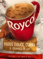 Mängden socker i Patate douce, curry et graines de lin
