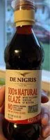 Mängden socker i Natural glaze balsamic vinegar