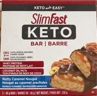 Mängden socker i Keto barre