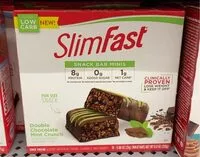 Mängden socker i Double Chocolate Mint Crunch Snack Bar Minis