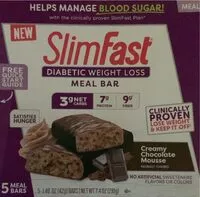 Mängden socker i Diabetic Weight loss Meal Bar
